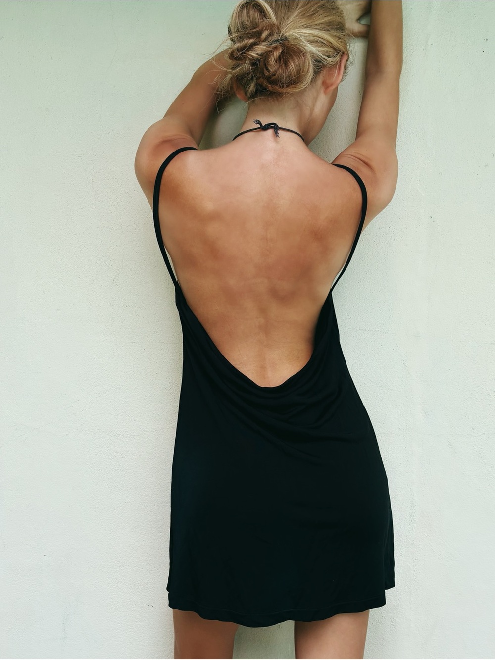 The perfect vintage backless MaxMara dress